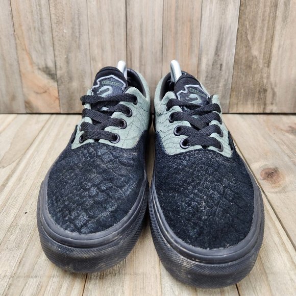 Womens Vans x Harry Potter Slytherin House size 7 Suede Athletic Shoes - Picture 2 of 10